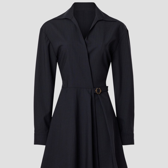 Vanessa Bruno Boston Wrap Dress, Size 4-6 (US)/38 (FR) - Picture 4 of 5